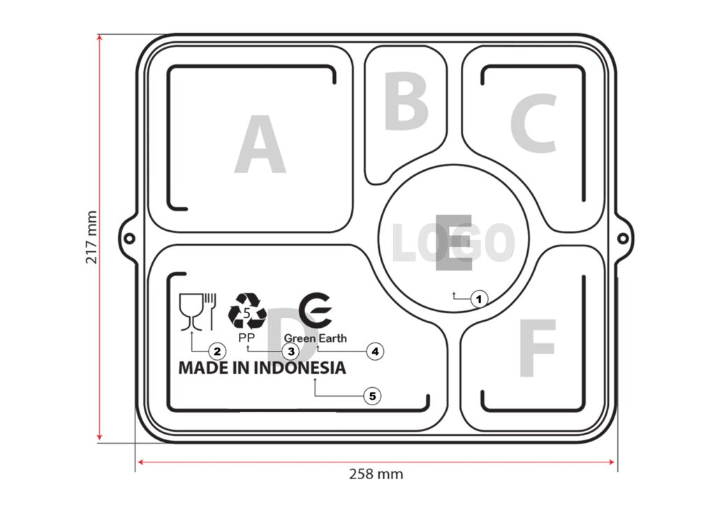 SPEK TRAY PP